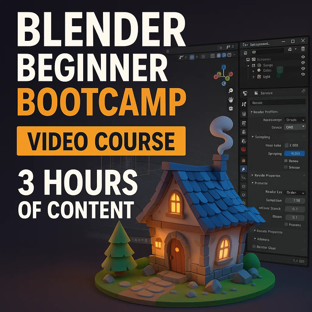 Blender Beginner Bootcamp Video Course